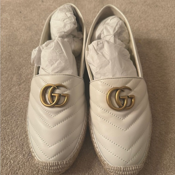 Gucci Leather Espadrille with Double G - Picture 3 of 8